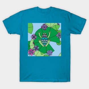 Frog and Lily Pads T-Shirt